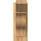 Ekena Millwork Funston Slat Rough Sawn Outlooker, Western Red Cedar, 6"W x 12"D x 16"H OUT06X12X16FST06RWR - alternate 2
